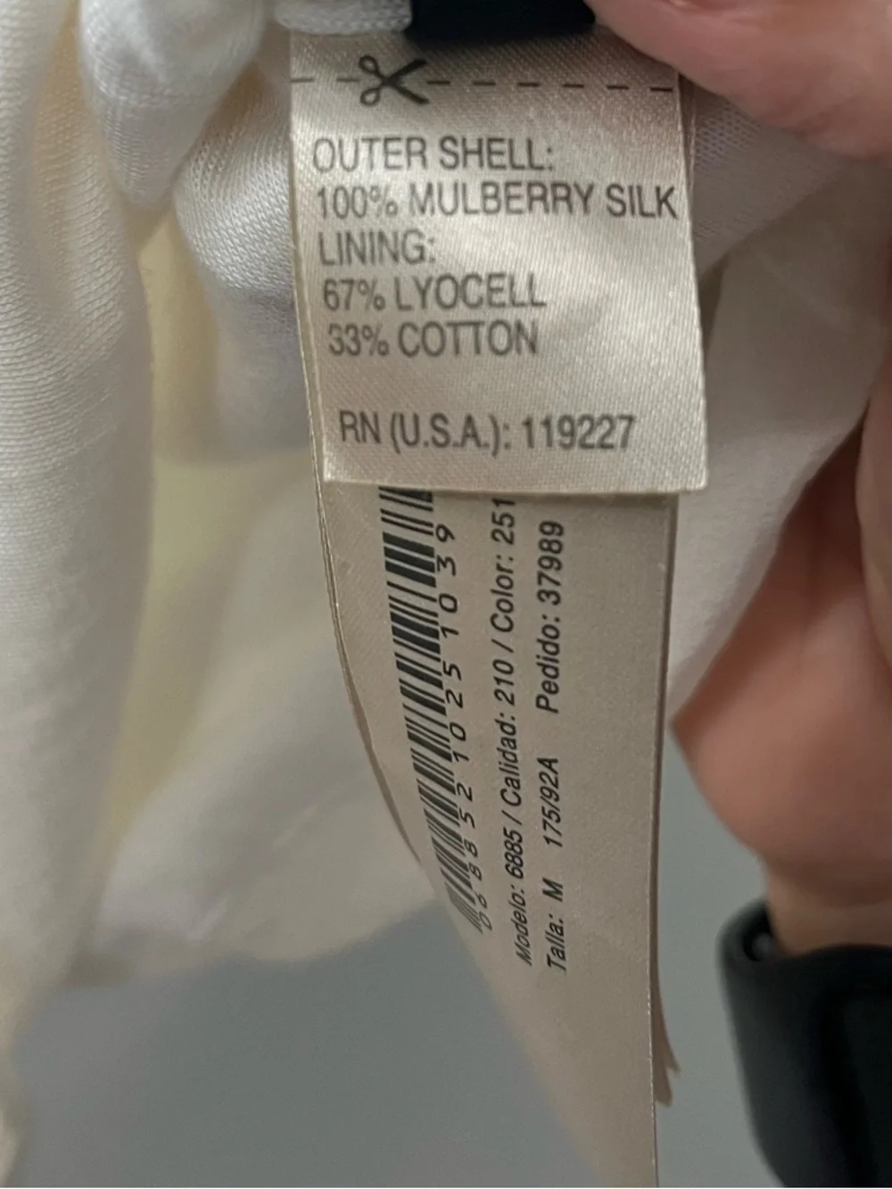 Massimo Dutti Cream Sleeveless Scoop Neck Camisole - Picture 5 of 5